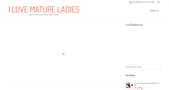 Desktop Screenshot of ilovematureladies.com